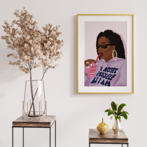 'I Accept Myself As I Am' Print